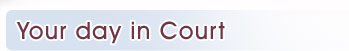 Your day in Court